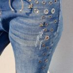 Jeans girly détail
